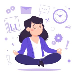 Meditation zum Stressabbau
